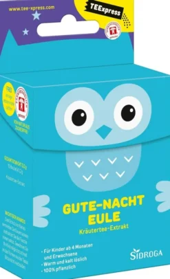 Sidroga Teexpress Gute-Nacht Eule 15 Beutel