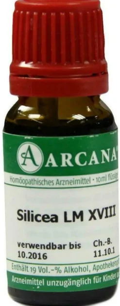 Silicea Lm 18 10 ml Dilution 10 ml