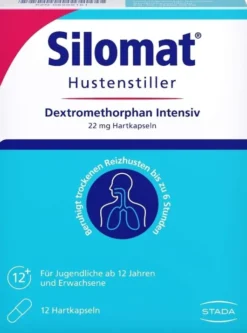 Silomat Hustenstiller Dextromethorphan Intensiv 12 Hartkapseln
