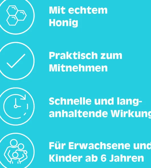 Silomat Hustenstiller DMP Honig 20 Lutschpastillen