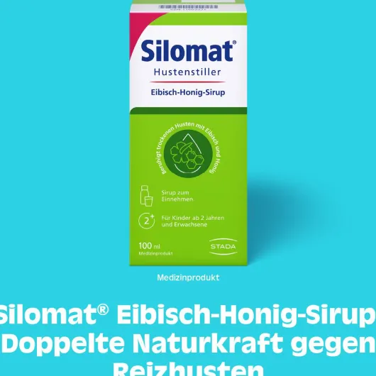 Silomat Hustenstiller Eibisch-Honig-Sirup 100 ml