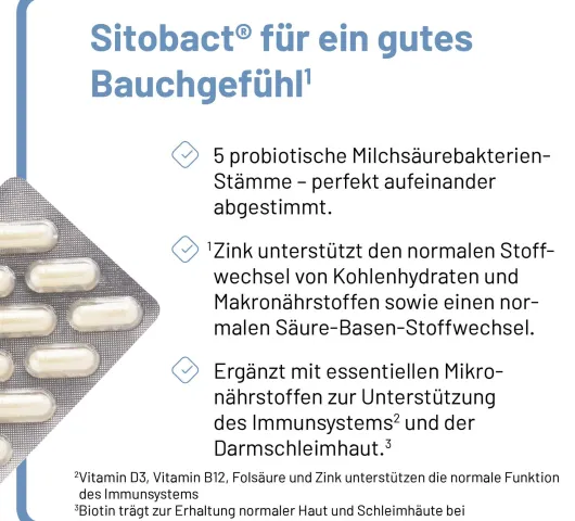 Sitobact 30 Kapseln