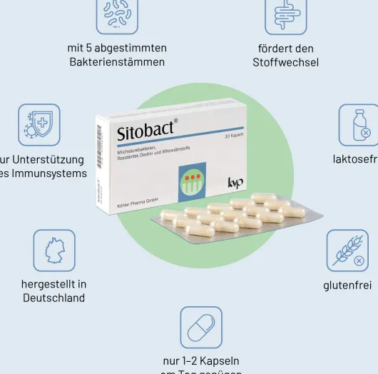 Sitobact 30 Kapseln