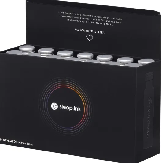 Sleep.Ink Schlafdrink Mit Melatonin 14 Portionsflaschen