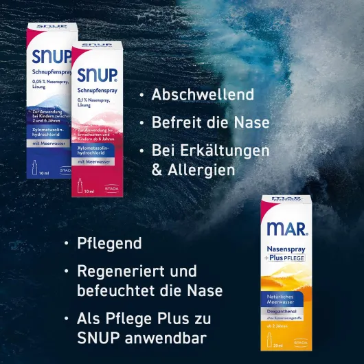 Snup Schnupfenspray 0,05% 10 ml Dosierspray
