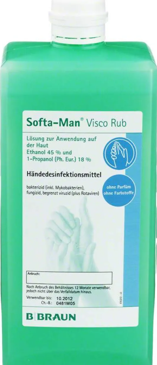 Softa Man Viscorub 1000 ml Händedesinfektionsmittel