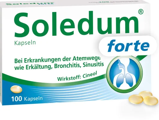 Soledum Kapseln forte 100 magensaftresistente Kapseln