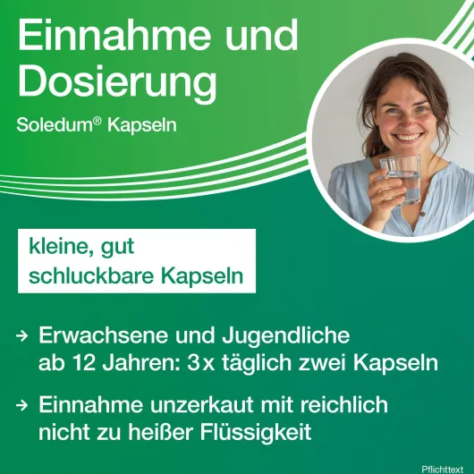 Soledum 100 magensaftresistente Kapseln