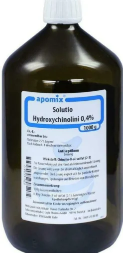 Solutio Hydroxychinolini 0,4 % 1 L