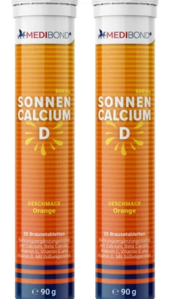 Sonnencalcium D Medibond Brausetabletten 2 x 20 Stück