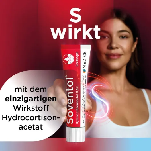 Soventol Hydrocortisonacetat 0,5% 15 g Creme