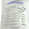 Spannbettlaken Folie 0,1 mm 100 X 200 cm