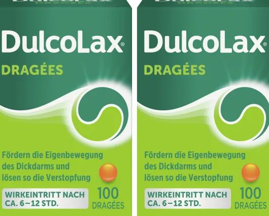 Sparset Dulcolax 2 x 100 Dragees Dose