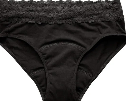 Spitzenslip mit Saugeinlage Größe 42-44 (L)