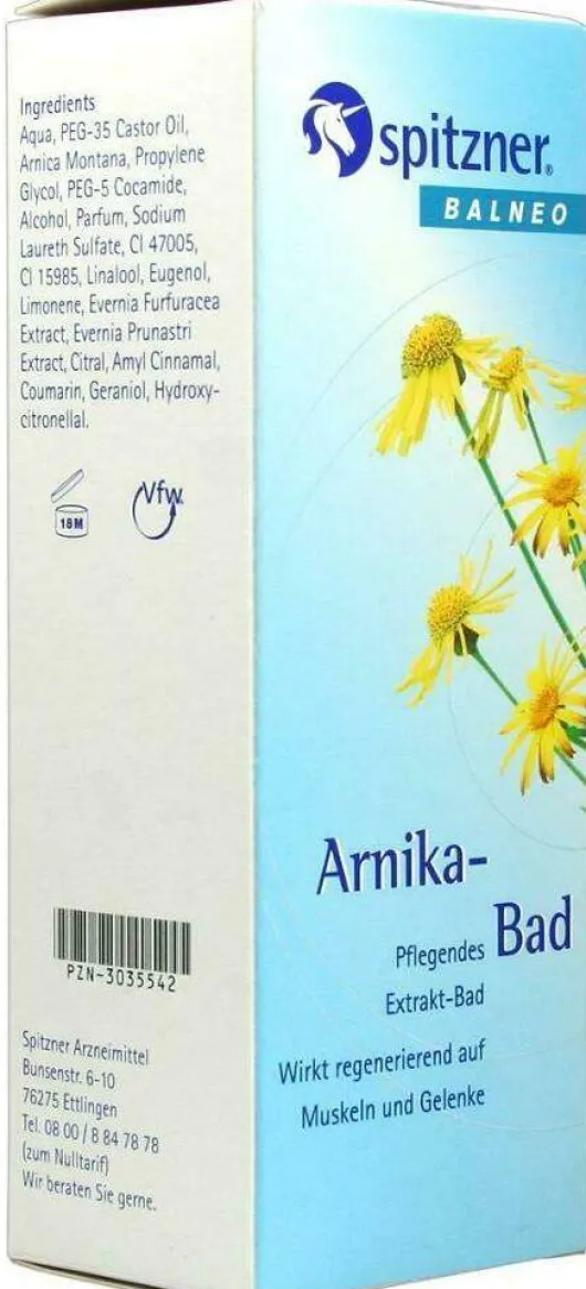 Spitzner Balneo Arnika Bad 190 ml Bad