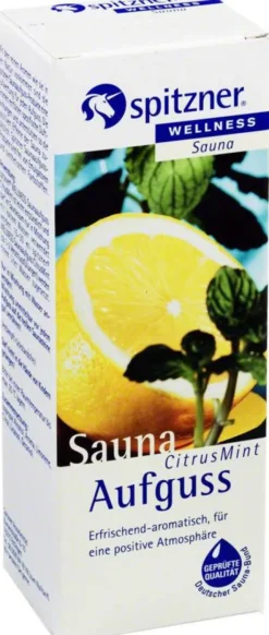 Spitzner Saunaaufguss Citrus Mint Wellness 190 ml