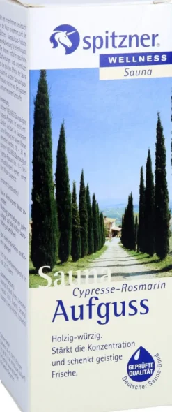 Spitzner Saunaaufguss Cypresse Rosmarin 190 ml