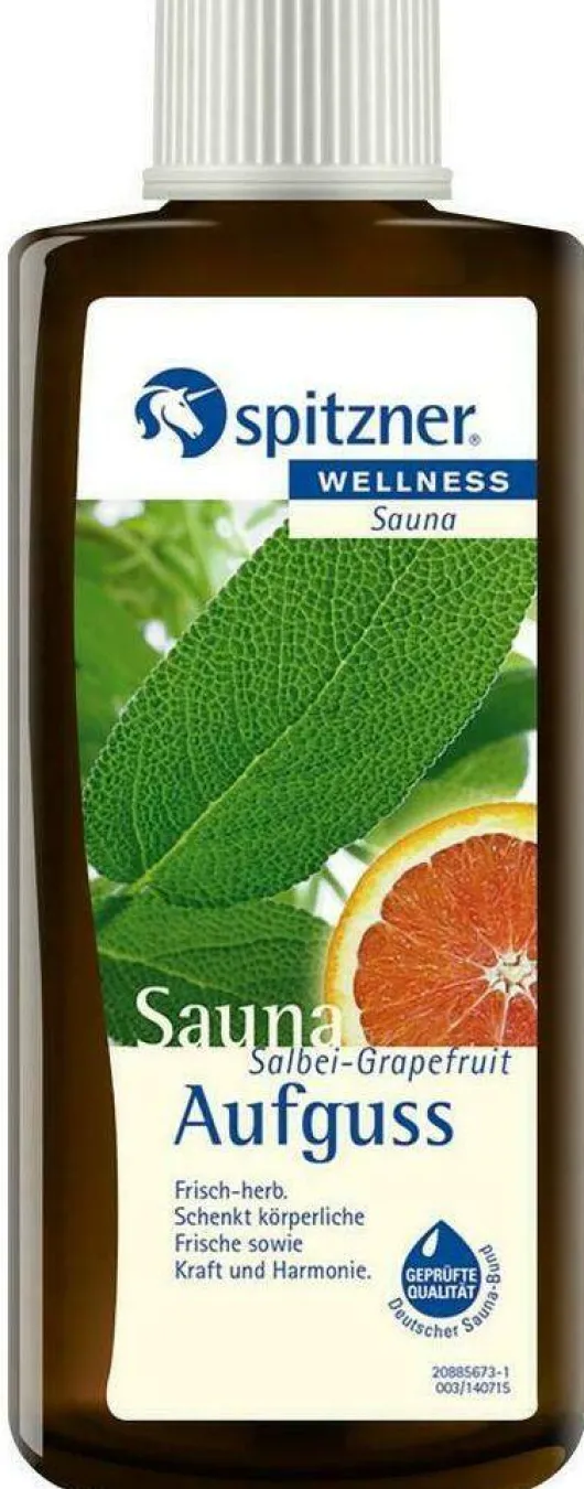 Spitzner Saunaaufguss Salbei Grapefruit Wellness