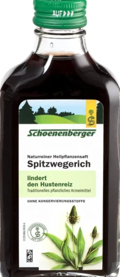Spitzwegerichsaft Schoenenberger 200 ml