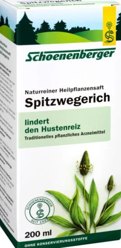 Spitzwegerichsaft Schoenenberger 200 ml