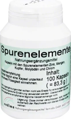 Spurenelemente 100 Kapseln
