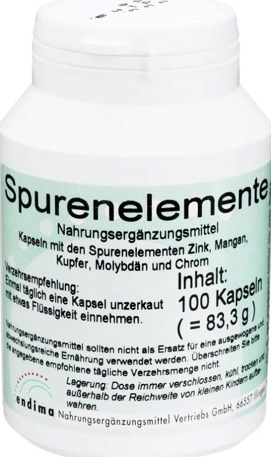 Spurenelemente 100 Kapseln