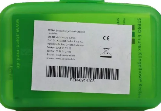 Stero Enurex Klingelhose Gr.0 104-116