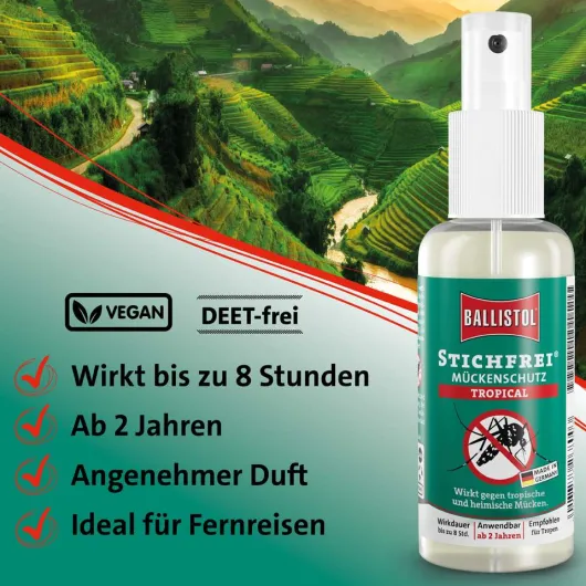 Stichfrei Mückenschutz Tropical Pumpspray 100 ml