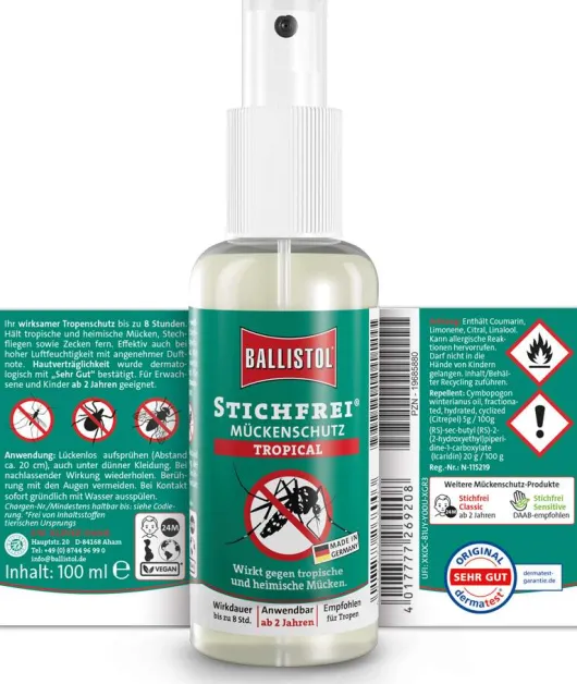 Stichfrei Mückenschutz Tropical Pumpspray 100 ml