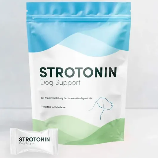 Strotonin Nerve Support Einzelfuttermittel für Hunde 10 x 1 g Pulver