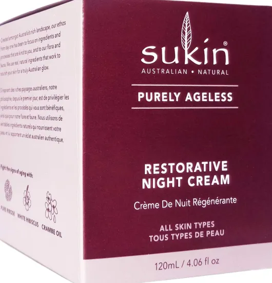Sukin Purely Ageless Restorative Night Cream 120 ml
