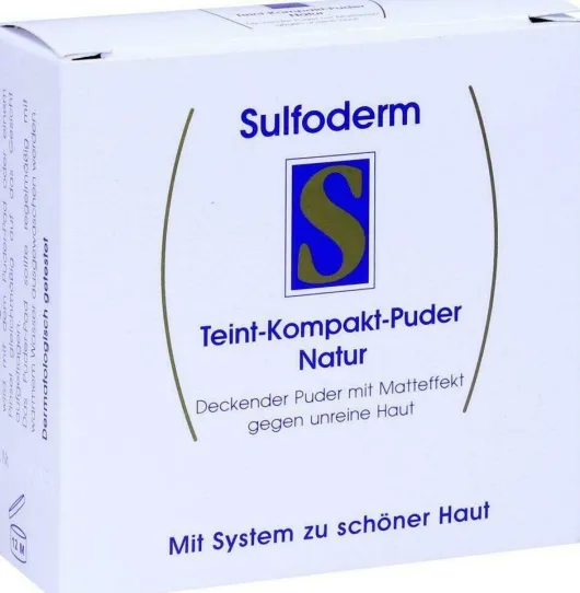 Sulfoderm S Teint Kompakt Puder 10 G Puder