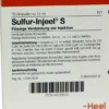 Sulfur Injeele S 10 Ampullen