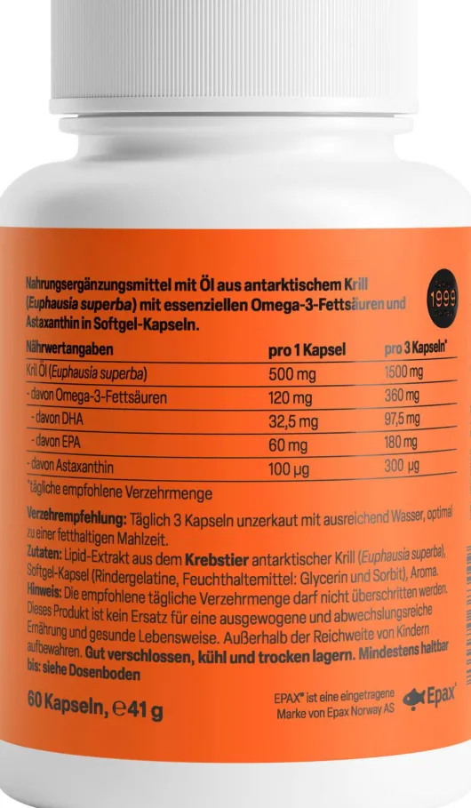 Superba Krill Öl Kapseln 60 Stk