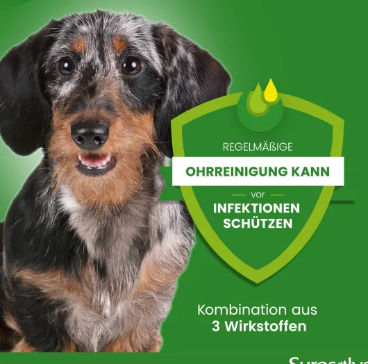 Surosolve Ohrreiniger Flüssig Für Hunde und Katzen 125 ml