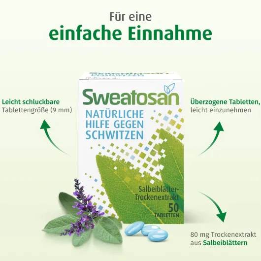 Sweatosan 50 Überzogene Tabletten