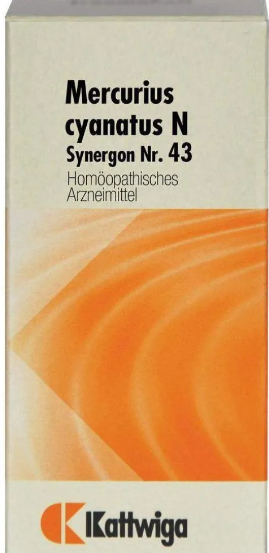 Synergon Komplex 43 Mercurius Cyanatus N Tabletten 20 ml Tropfen