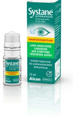 Systane Hydration ohne Konservierungsmittel 10 ml Augentropfen