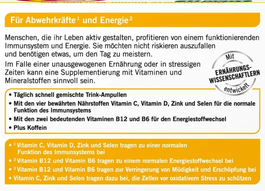 Taxofit Immun & Energie 7 Trinkampullen