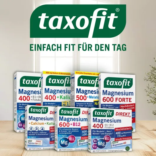 Taxofit Magnesium 600 Forte 2 Phasen Depot 30 Tabletten