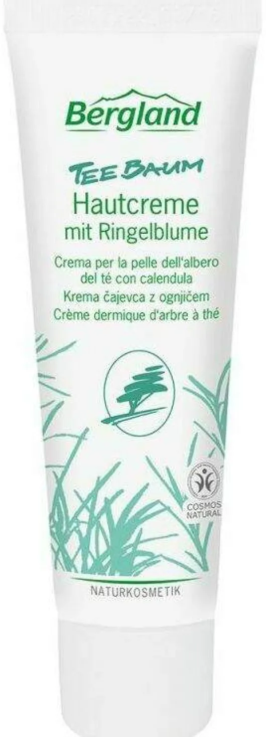 Teebaum Hautcreme Mit Ringelblume Bergland Tube 50 ml Creme