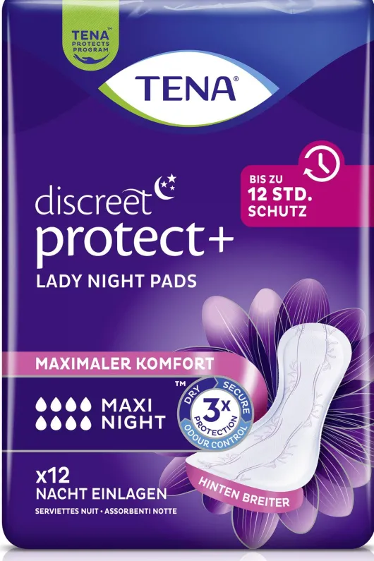 Tena Lady Discreet Maxi Night 12 Einlagen