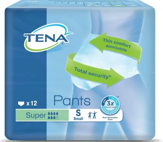 Tena Pants Super Small 65 - 85 cm Confiofit 4 X 12 Einweghosen