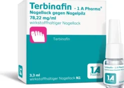 Terbinafin 1A Pharma Nagellack gegen Nagelpilz 3,3 ml