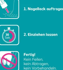 Terbinafin 1A Pharma Nagellack gegen Nagelpilz 3,3 ml