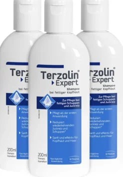 Terzolin Expert Shampoo bei fettiger Kopfhaut 3 x 200 ml
