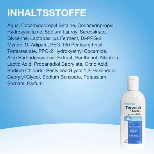Terzolin Expert Shampoo bei trockener Kopfhaut 200 ml