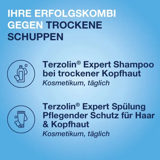 Terzolin Expert Shampoo bei trockener Kopfhaut 200 ml