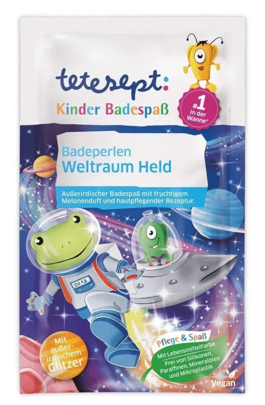 Tetesept Kinder Badespaß Badeperlen Weltraum He 60