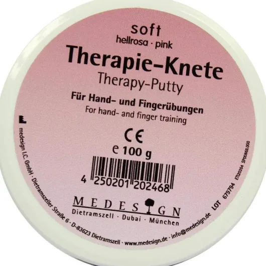 Therapieknete Soft Hellrosa 100 G